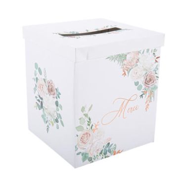 Urne végétale et rose gold | jourdefete.com Urne végétale et rose gold | jourdefete.com