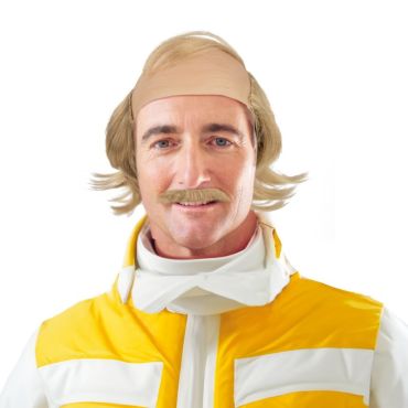 Perruque et moustache Jean-Claude Dusse Les Bronzés font du ski déguisement drôle | jourdefete.com Perruque et moustache Jean-Claude Dusse Les Bronzés font du ski déguisement drôle | jourdefete.com