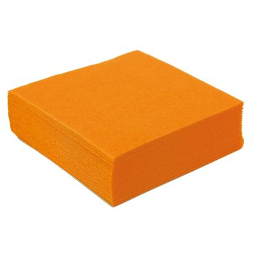 50 Petites Serviettes Microgaufrées - Orange 50 Petites Serviettes Microgaufrées - Orange