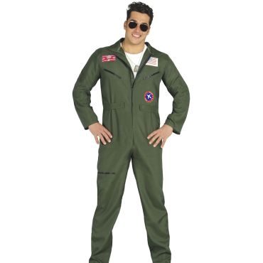 Déguisement de pilote américain pour homme | jourdefete.com