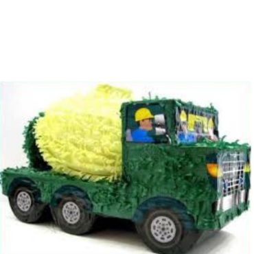Pinata Camion de Chantier Bétonnière Pinata Camion de Chantier Bétonnière