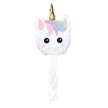 Piñata à tirer - Tête de Licorne | jourdefete.com Piñata à tirer - Tête de Licorne | jourdefete.com