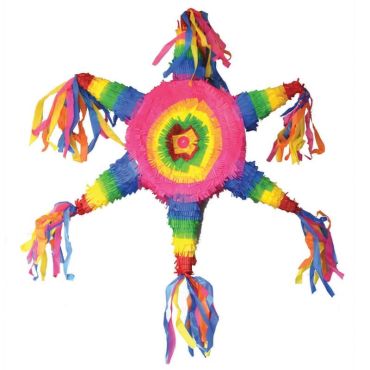 Pinata étoile multicolore Pinata étoile multicolore