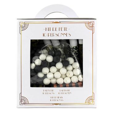 Kit de cotillons - 10 personnes | jourdefete.com Kit de cotillons - 10 personnes | jourdefete.com