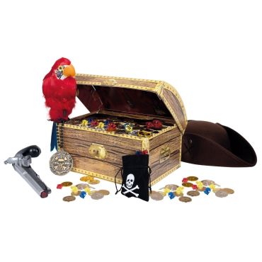 Coffre au trésor de pirate à construire | jourdefete.com Coffre au trésor de pirate à construire | jourdefete.com