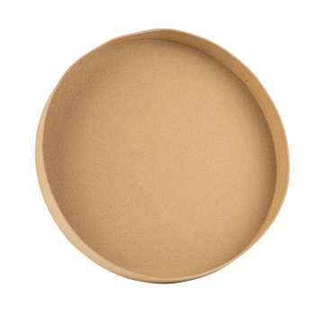 Plateau rond en carton kraft pour présentation de buffet | jourdefete.com Plateau rond en carton kraft pour présentation de buffet | jourdefete.com