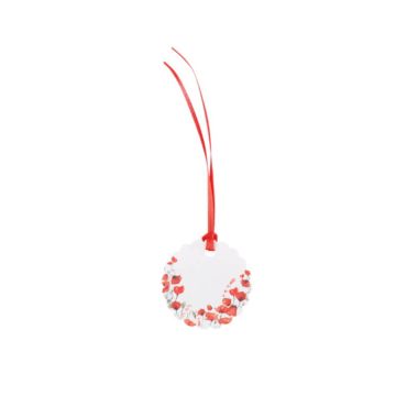 10 Étiquettes avec ruban - Collection Poppy Love 10 Étiquettes avec ruban - Collection Poppy Love