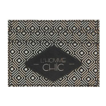Porte-Cartes "Homme Chic" - Derrière La Porte Porte-Cartes "Homme Chic" - Derrière La Porte