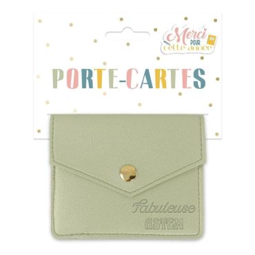 Un porte-cartes parfait pour une fabuleuse ATSEM | jourdefete.com Un porte-cartes parfait pour une fabuleuse ATSEM | jourdefete.com