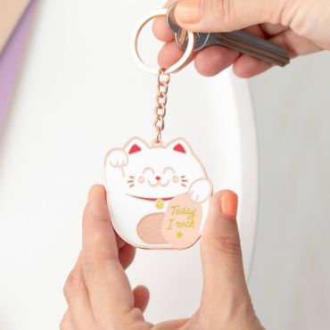 porte-cles-chat-bonheur | jourdefete.com porte-cles-chat-bonheur | jourdefete.com