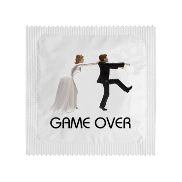 Préservatif Humoristique "Game Over" Préservatif Humoristique "Game Over"