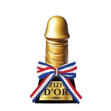 Prestigieux Trophée le Zizi d'Or | jourdefete.com Prestigieux Trophée le Zizi d'Or | jourdefete.com