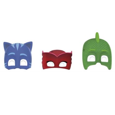 Sachet de 6 masques en carton "Pyjamasques" Sachet de 6 masques en carton "Pyjamasques"