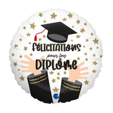 Un superbe ballon pour féliciter l'obtention du diplôme | jourdefete.com Un superbe ballon pour féliciter l'obtention du diplôme | jourdefete.com