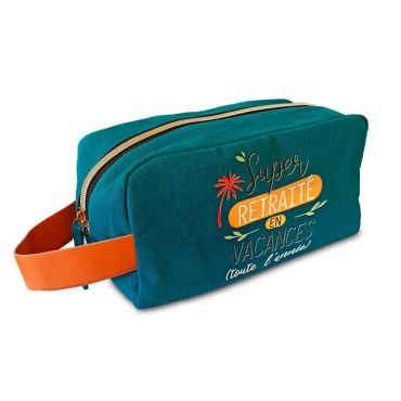Trousse de toilette verte super retraité | jourdefete.com Trousse de toilette verte super retraité | jourdefete.com