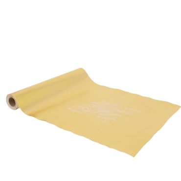 Chemin de table Bonne Année doré et blanc pour décoration du réveillon | jourdefete.com Chemin de table Bonne Année doré et blanc pour décoration du réveillon | jourdefete.com