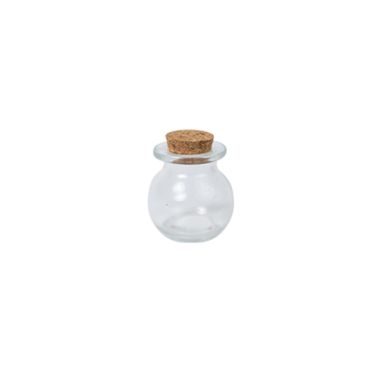 Contenant en verre avec bouchon en liège 50 ml | jourdefete.com Contenant en verre avec bouchon en liège 50 ml | jourdefete.com