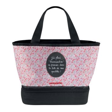 Sac à Lunch Isotherme Fleurie - Derrière La Porte Sac à Lunch Isotherme Fleurie - Derrière La Porte