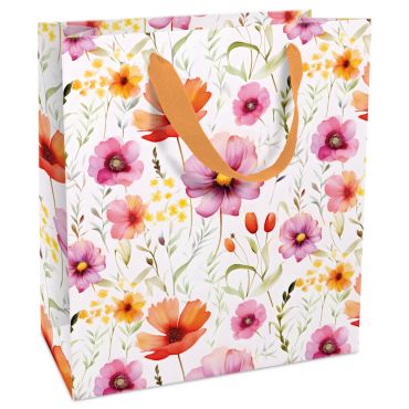 Sac cadeau Summer Morning, design floral estival | jourdefete.com Sac cadeau Summer Morning, design floral estival | jourdefete.com