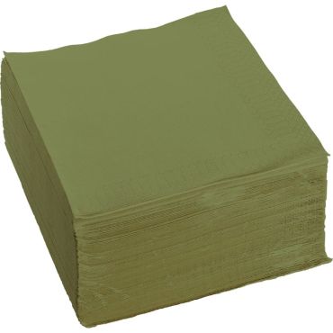 Craquez pour ce sublime sachet de 100 Serviettes Ouate de cellulose de couleur Vert Olive | jourdefete.com Craquez pour ce sublime sachet de 100 Serviettes Ouate de cellulose de couleur Vert Olive | jourdefete.com