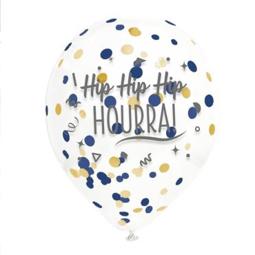 Sachet de 6 ballons à confettis - Joyeux Anniversaire - Collection Confettis | jourdefete.com Sachet de 6 ballons à confettis - Joyeux Anniversaire - Collection Confettis | jourdefete.com