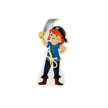 Lot de 10 contenants à dragées - Fille Pirate | jourdefete.com Lot de 10 contenants à dragées - Fille Pirate | jourdefete.com