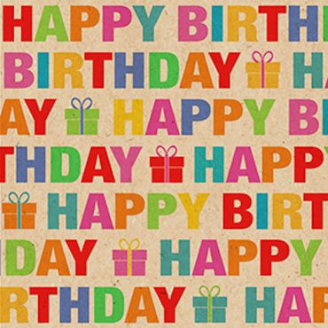 Serviettes anniversaire aux motifs multicolores "Happy Birthday" avec cadeaux | jourdefete.com Serviettes anniversaire aux motifs multicolores "Happy Birthday" avec cadeaux | jourdefete.com