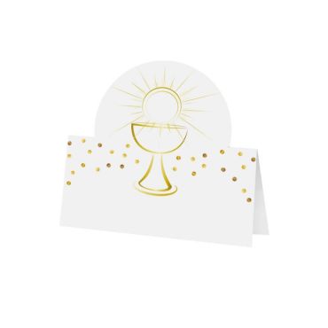 Set de 6 marque place calice pour communion | jourdefete.com Set de 6 marque place calice pour communion | jourdefete.com