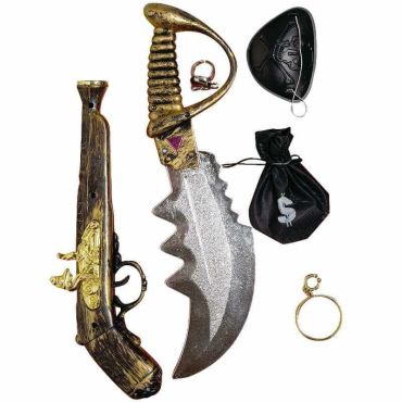 Set de 6 Accessoires de Pirate Set de 6 Accessoires de Pirate
