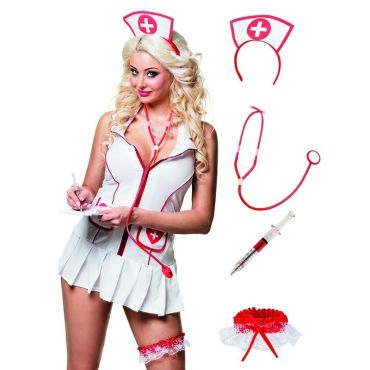 Set de 4 Accessoires d'Infirmière Set de 4 Accessoires d'Infirmière