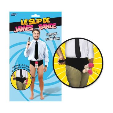 slip humoristique james bande | jourdefete.com slip humoristique james bande | jourdefete.com