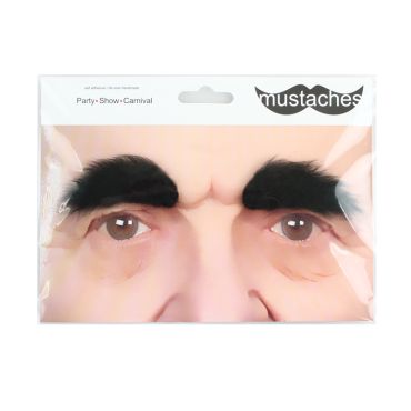 Paire de Sourcils Noirs Épais Paire de Sourcils Noirs Épais