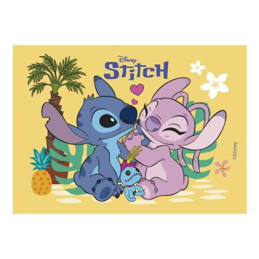 Feuille comestible Stitch A5 pour décoration gâteau anniversaire | jourdefete.com Feuille comestible Stitch A5 pour décoration gâteau anniversaire | jourdefete.com