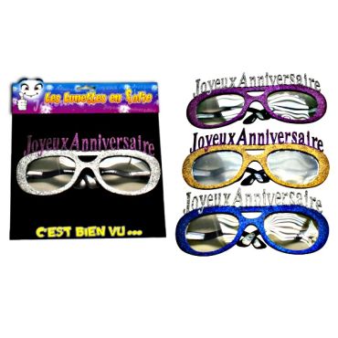 Lunettes géantes "Joyeux Anniversaire" Lunettes géantes "Joyeux Anniversaire"