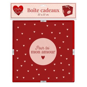 Une jolie boîte cadeau pour la Saint-Valentin | jourdefete.com Une jolie boîte cadeau pour la Saint-Valentin | jourdefete.com