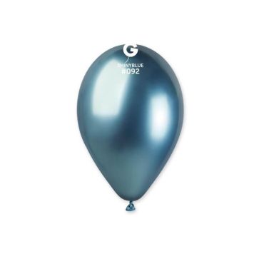4 ballons bleus shiny de 33 cm | jourdefete.com 4 ballons bleus shiny de 33 cm | jourdefete.com