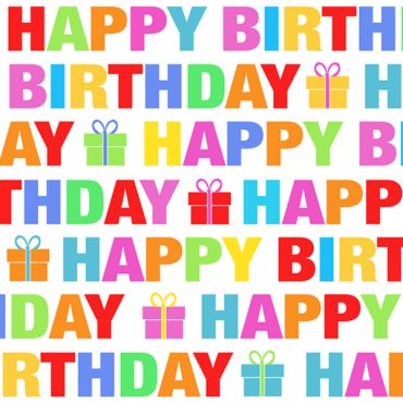 Serviette cocktail « Birthday Colors » festive et colorée | jourdefete.com