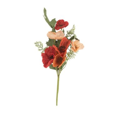 Branche artificielle élégante avec fleurs terracotta et camel | jourdefete.com Branche artificielle élégante avec fleurs terracotta et camel | jourdefete.com