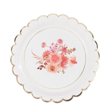 De magnifiques assiettes en terracotta, framboise et or avec la collection Time to Disco | jourdefete.com De magnifiques assiettes en terracotta, framboise et or avec la collection Time to Disco | jourdefete.com