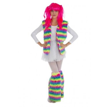 Gilet Peluche - Arc-en-Ciel | jourdefete.com Gilet Peluche - Arc-en-Ciel | jourdefete.com