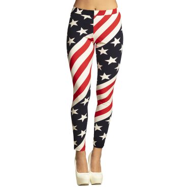 Legging Femme USA aux couleurs du drapeau américain | jourdefete.com Legging Femme USA aux couleurs du drapeau américain | jourdefete.com
