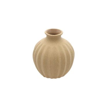 Vase boule céramique - Couleur sable Vase boule céramique - Couleur sable
