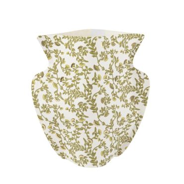 2 cache-vases en papier imprimé fleuri pour une déco bohème | jourdefete.com 2 cache-vases en papier imprimé fleuri pour une déco bohème | jourdefete.com