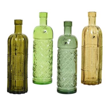 Vase en verre - Recycle ton vert - 24 cm - Couleur au choix | jourdefete.com Vase en verre - Recycle ton vert - 24 cm - Couleur au choix | jourdefete.com