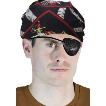 Cache-œil de pirate avec tête de mort | jourdefete.com Cache-œil de pirate avec tête de mort | jourdefete.com