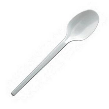 Lot de 20 cuillères blanches réutilisables, robustes et pratiques pour toutes vos réceptions | jourdefete.com Lot de 20 cuillères blanches réutilisables, robustes et pratiques pour toutes vos réceptions | jourdefete.com