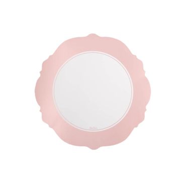 sous-assiettes-bordure-rose-wedding | jourdefete.com sous-assiettes-bordure-rose-wedding | jourdefete.com