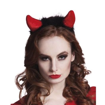 Serre-tête Adulte - Cornes de Diable