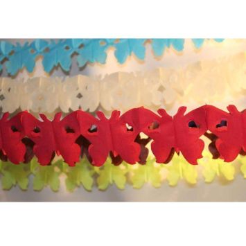 Guirlande Papillon - Rouge