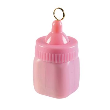Poids à ballon - Biberon bébé - Rose